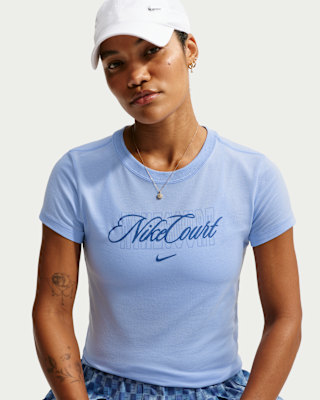 NikeCourt Heritage Women's Short-Sleeve Tennis T-Shirt. Nike.com